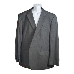 Pronto Uomo Platnium Wool Blend Sport Coat 50 Regular Blazer Gray Suit Jacket